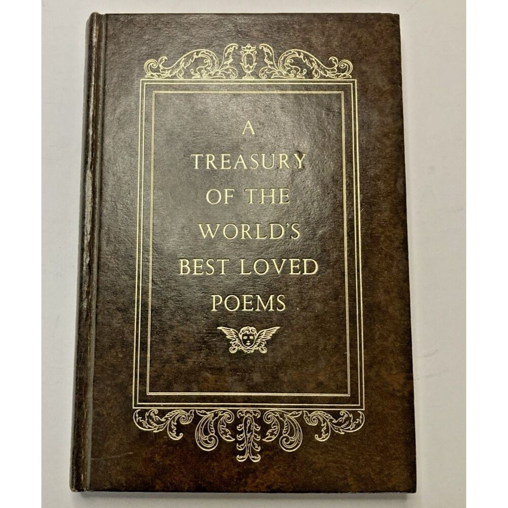 A Treasury of the World's Best Loved Poems 1961 Vintage Avenel Books Hardcover